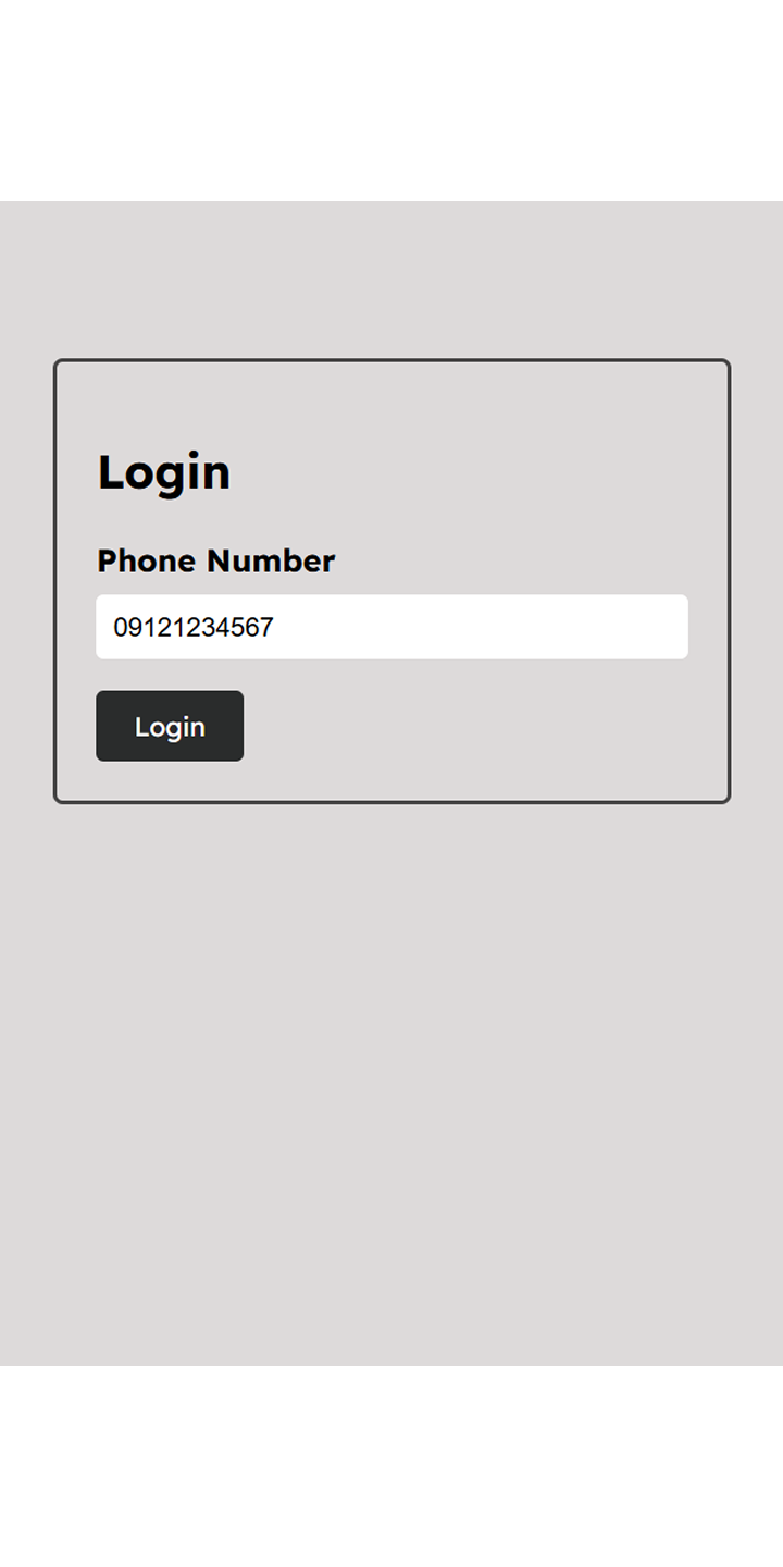 Authentication Project mobile 2