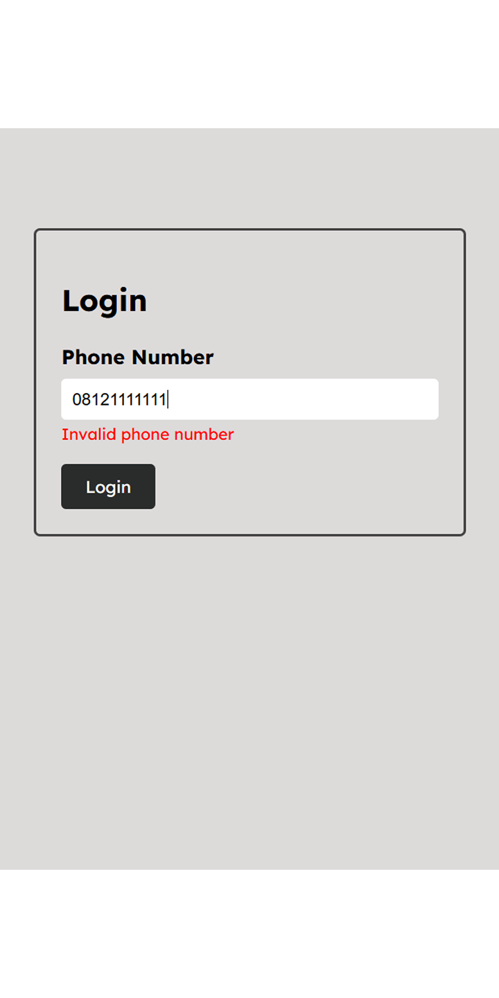 Authentication Project mobile 3