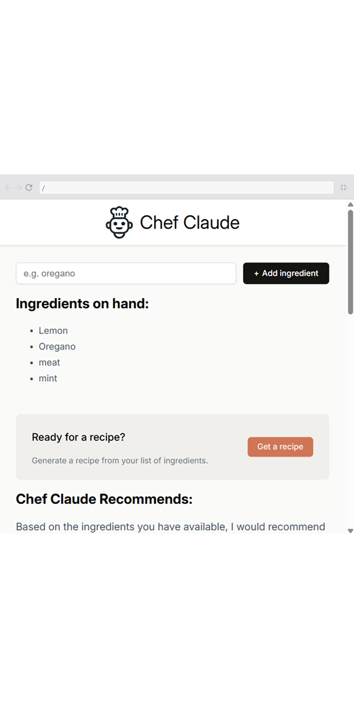 Chef AI mobile 1