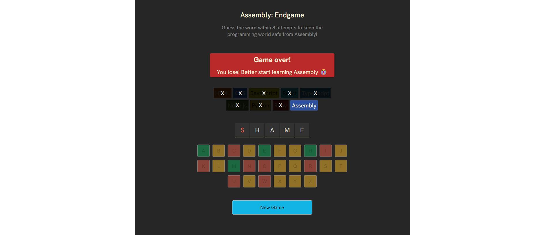 Assembly Endgame 2