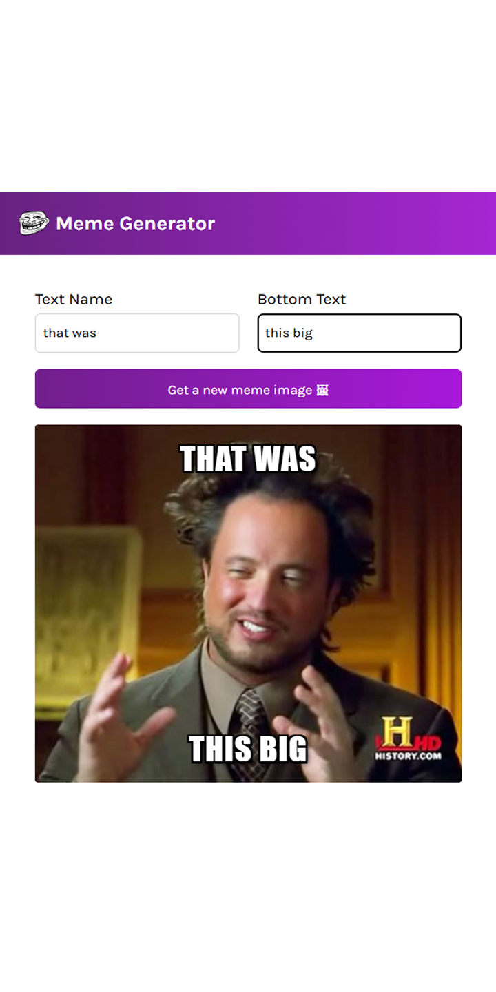 Meme Generator mobile 2
