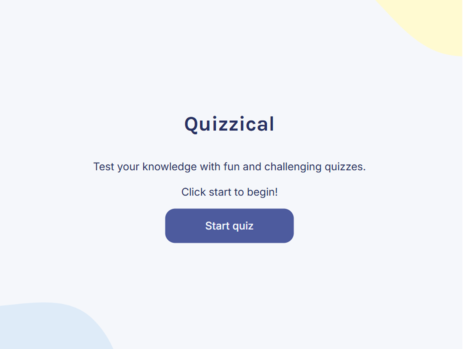 Quizical