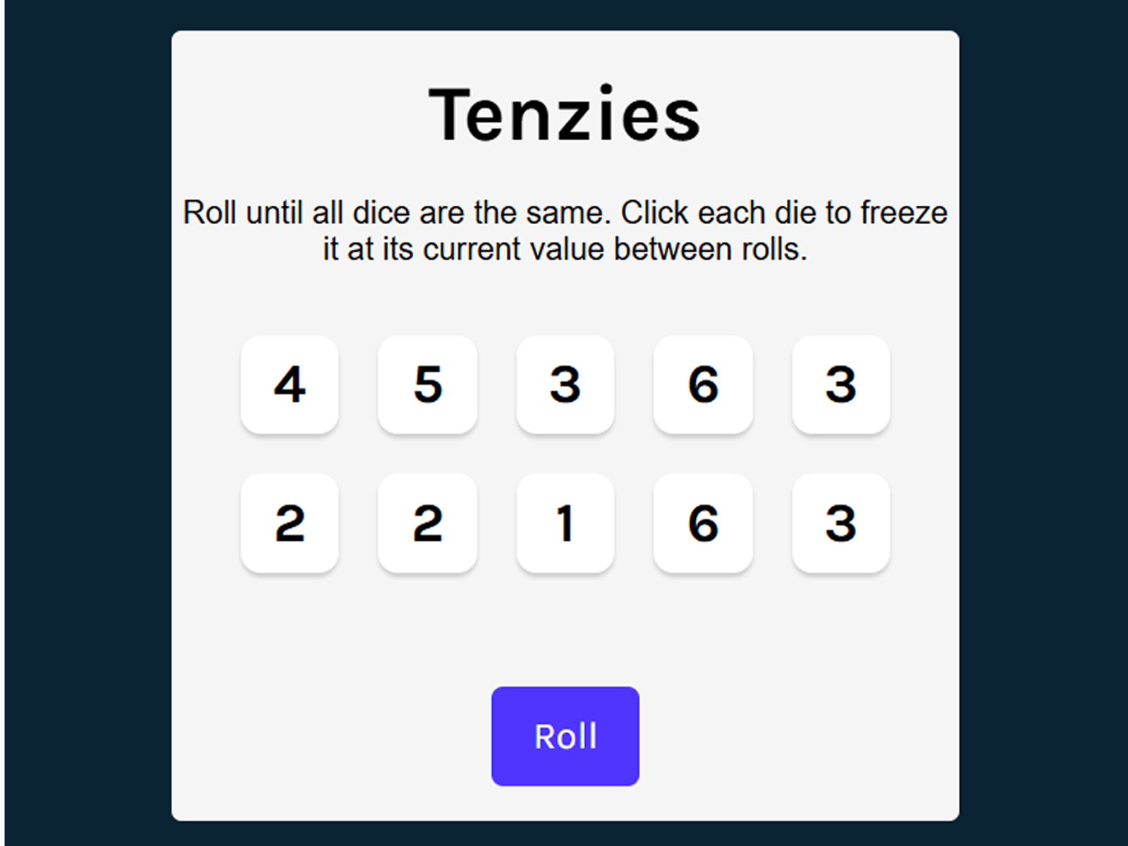 Tenzies