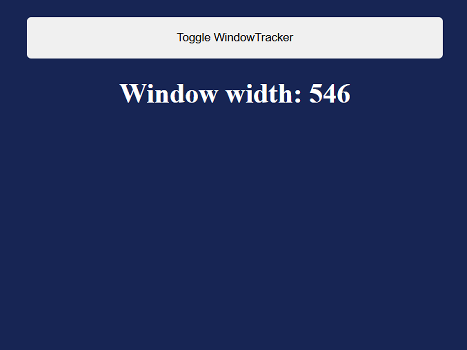 Window Tracker